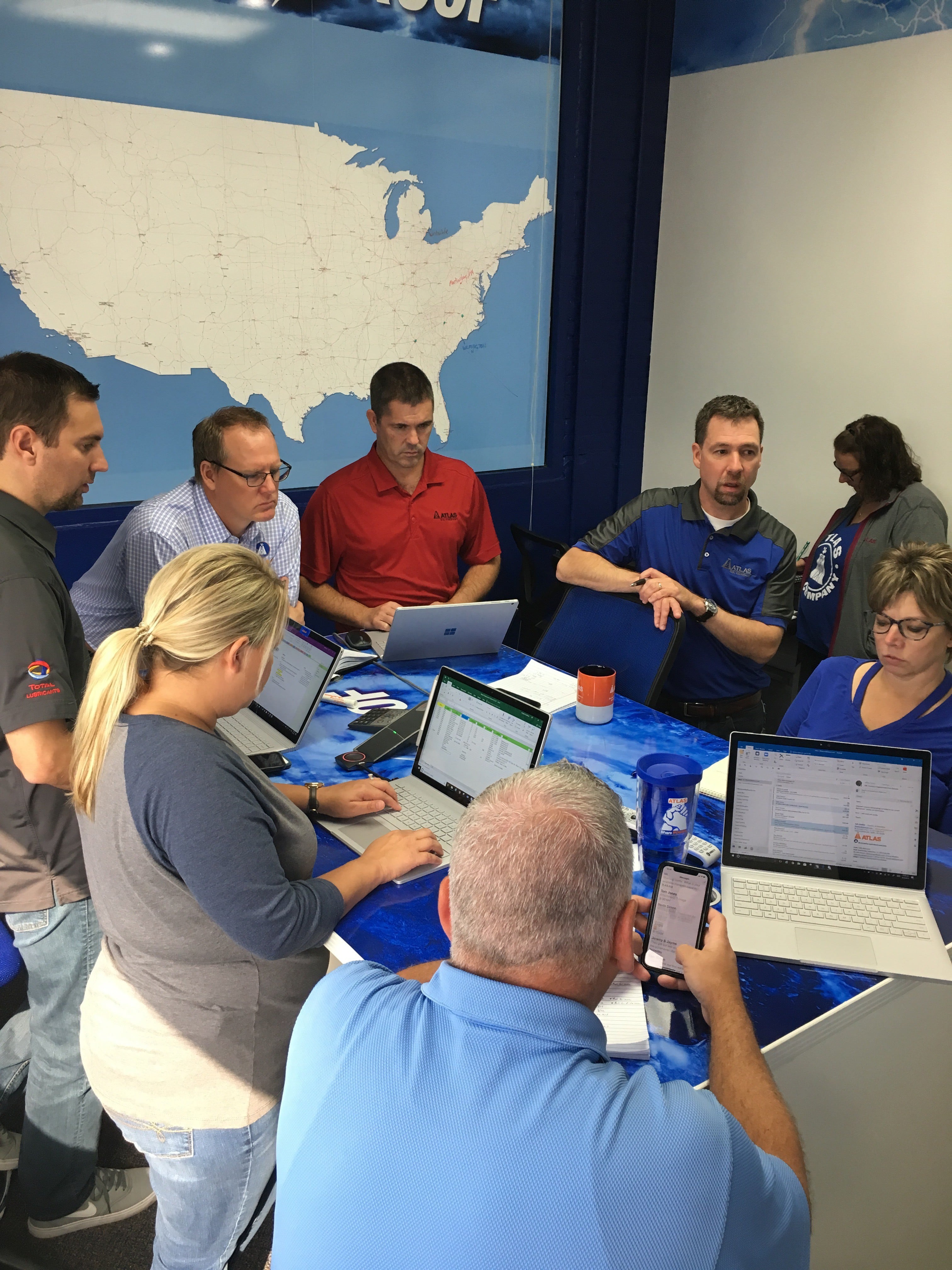 Atlas' Emergency Fueling Team deployed 70 assets from across the country to assist Hurricane Florence relief efforts.